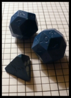 Dice : Dice - DM Collection - Armory Opaque Blue Dark - Ebay 2009 and 2010